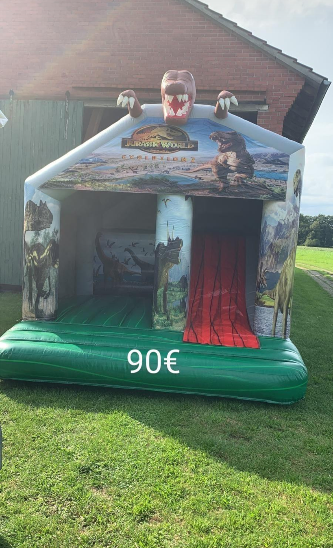 Hüpfburg Jurassic
