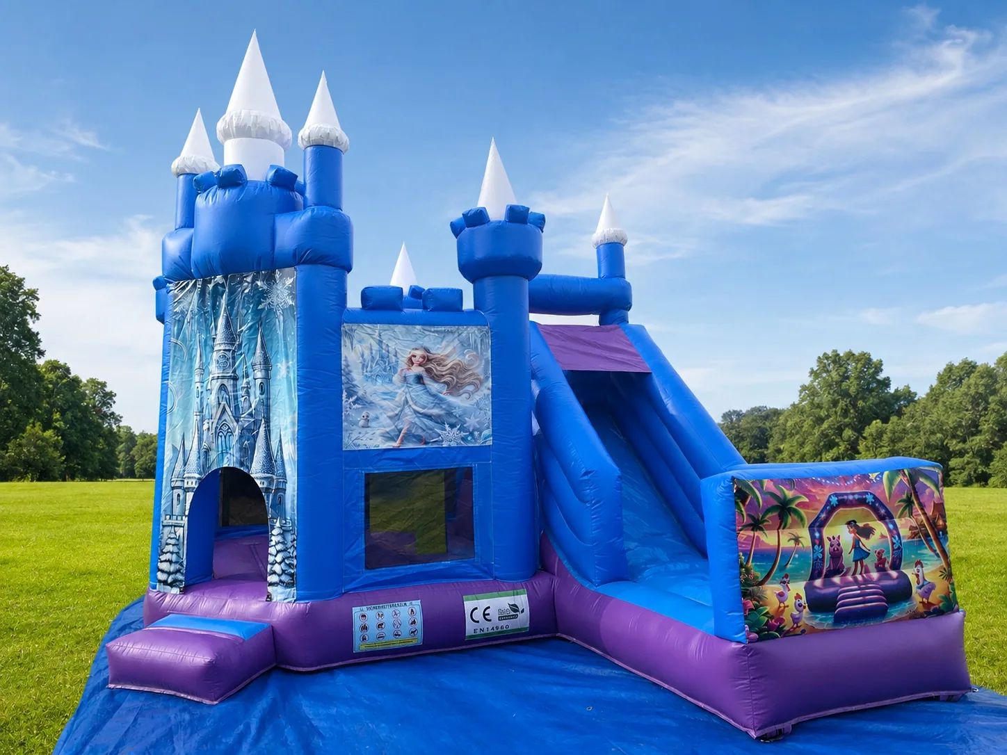 Hüpfburg Disney Prinzessin
