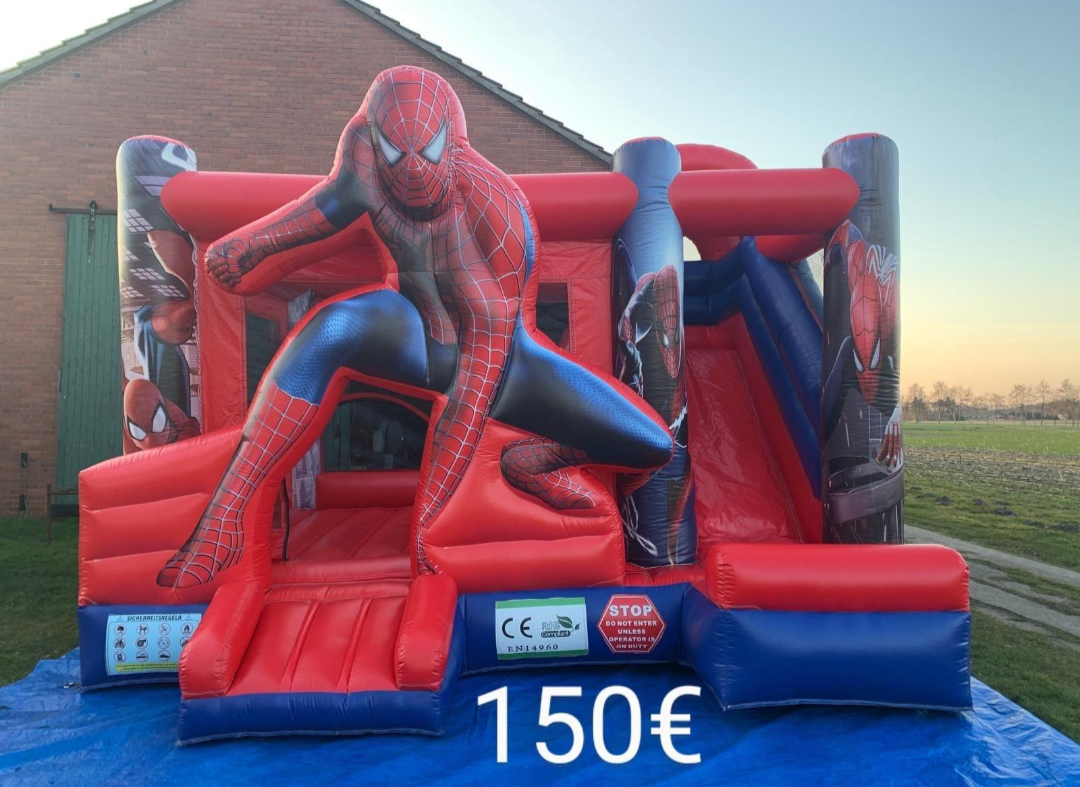 Hüpfburg Spiderman